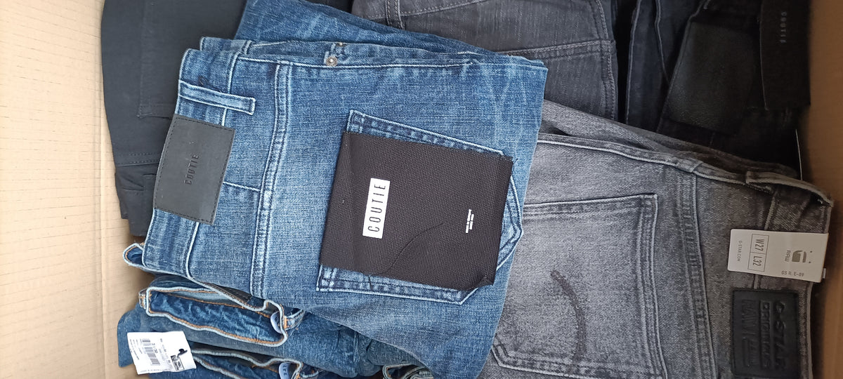 Stock Jeans Casual & Little Big Uomo/Donna - Scatola G18 (29 Pezzi Tutto Incluso)