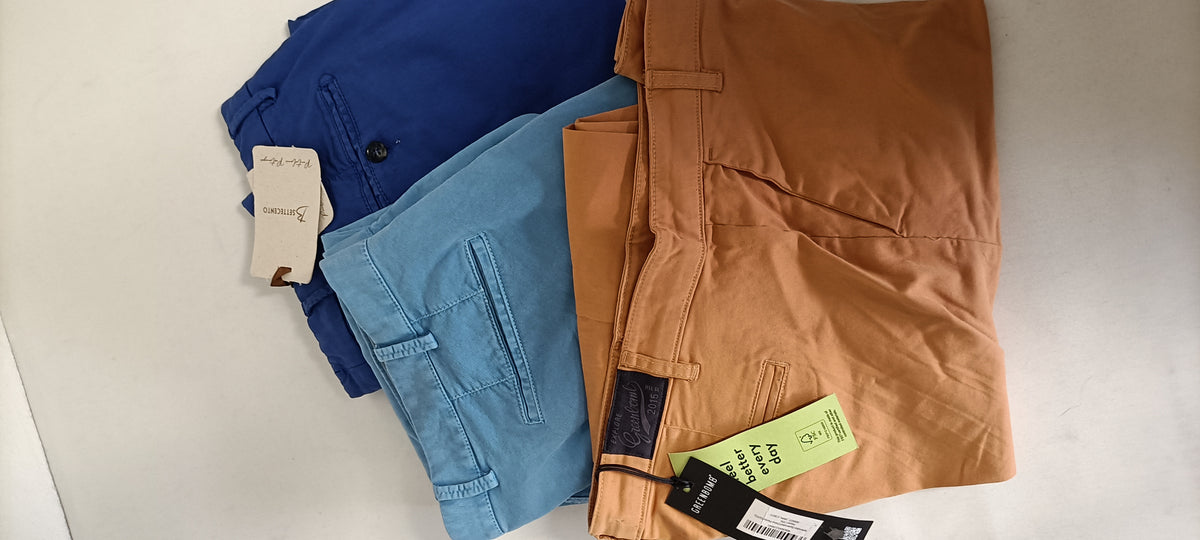 Lotto Stock Pantaloni Misti Uomo/Donna Brand Assortiti - Scatola G29 (44 pz) - SPEDIZIONE GRATUITA