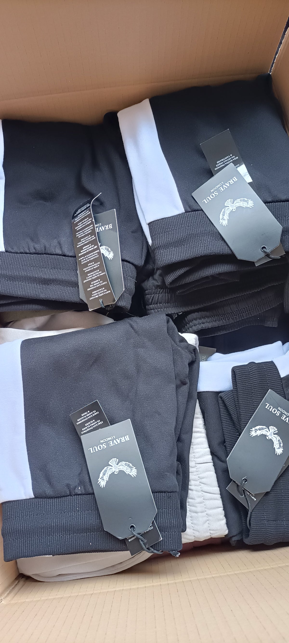 Mini-Lotto Stock Pantaloni Sportivi - Blocco G12-G13-G14-G15 (102 Pezzi Tutto Incluso)