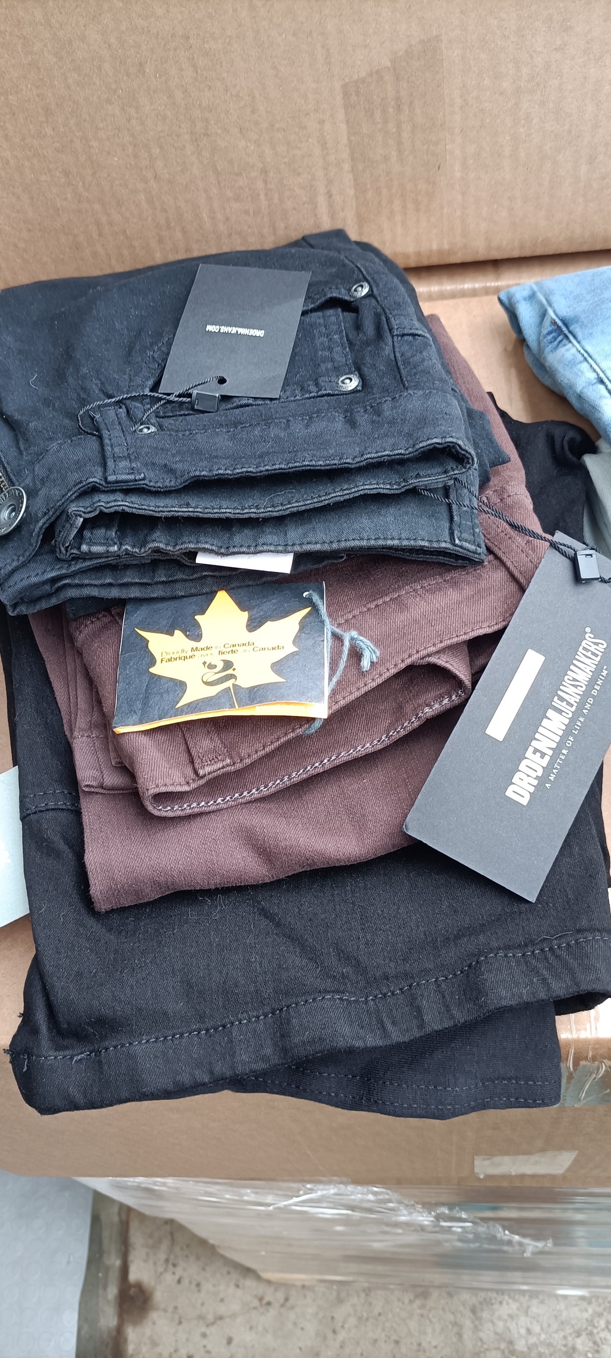 Stock Jeans Top Brand & G-Star RAW - Scatola G19 (33 Pezzi Tutto Incluso)