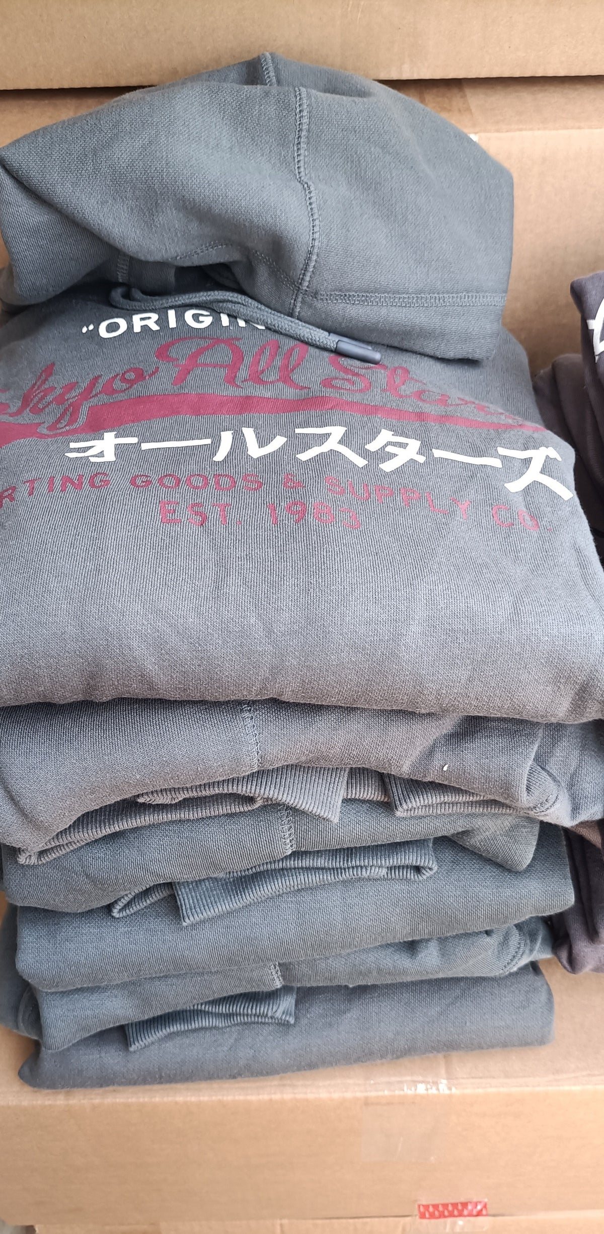 Lotto Stock Felpe con Cappuccio Streetwear Tokyo Laundry - Scatola G31 (16 pz) - SPEDIZIONE GRATUITA