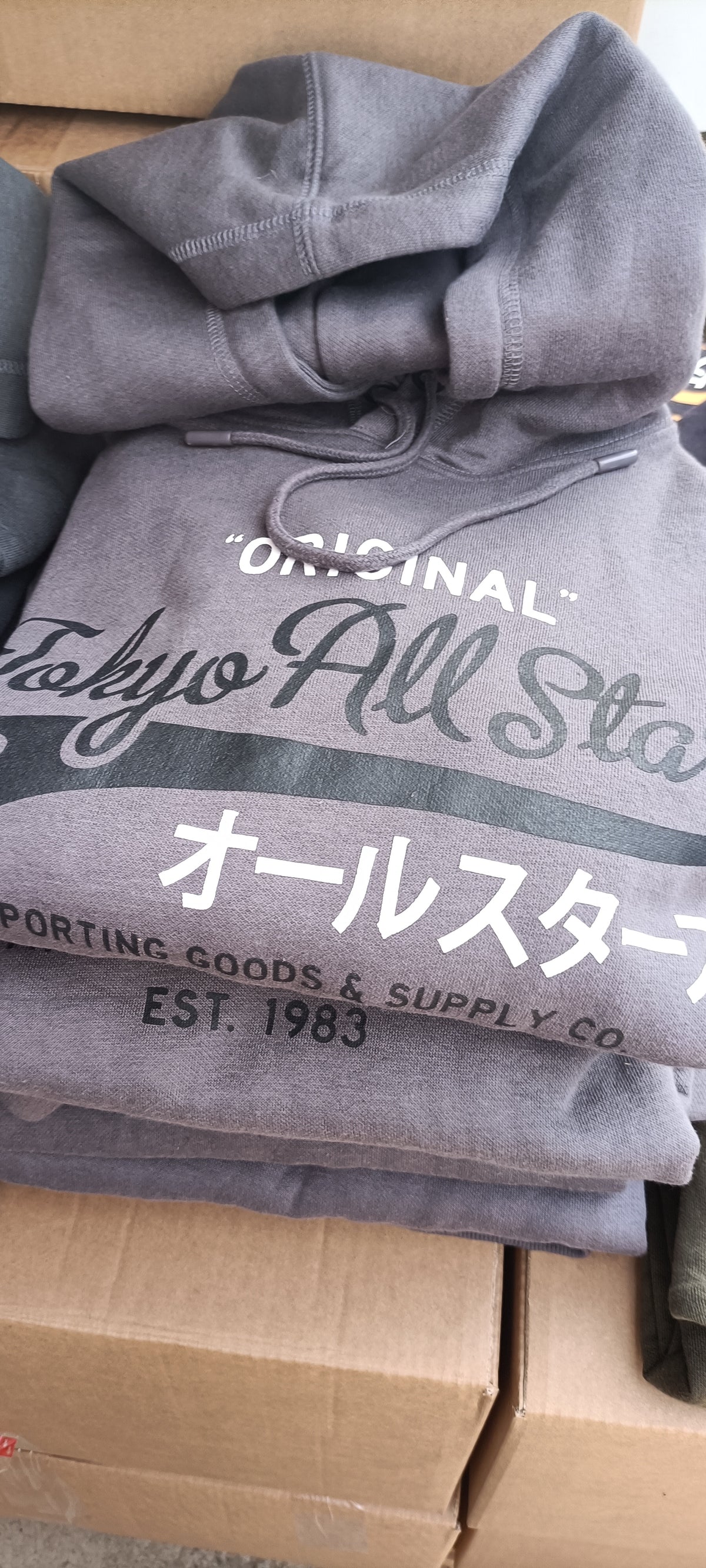 Lotto Stock Felpe con Cappuccio Streetwear Tokyo Laundry - Scatola G31 (16 pz) - SPEDIZIONE GRATUITA