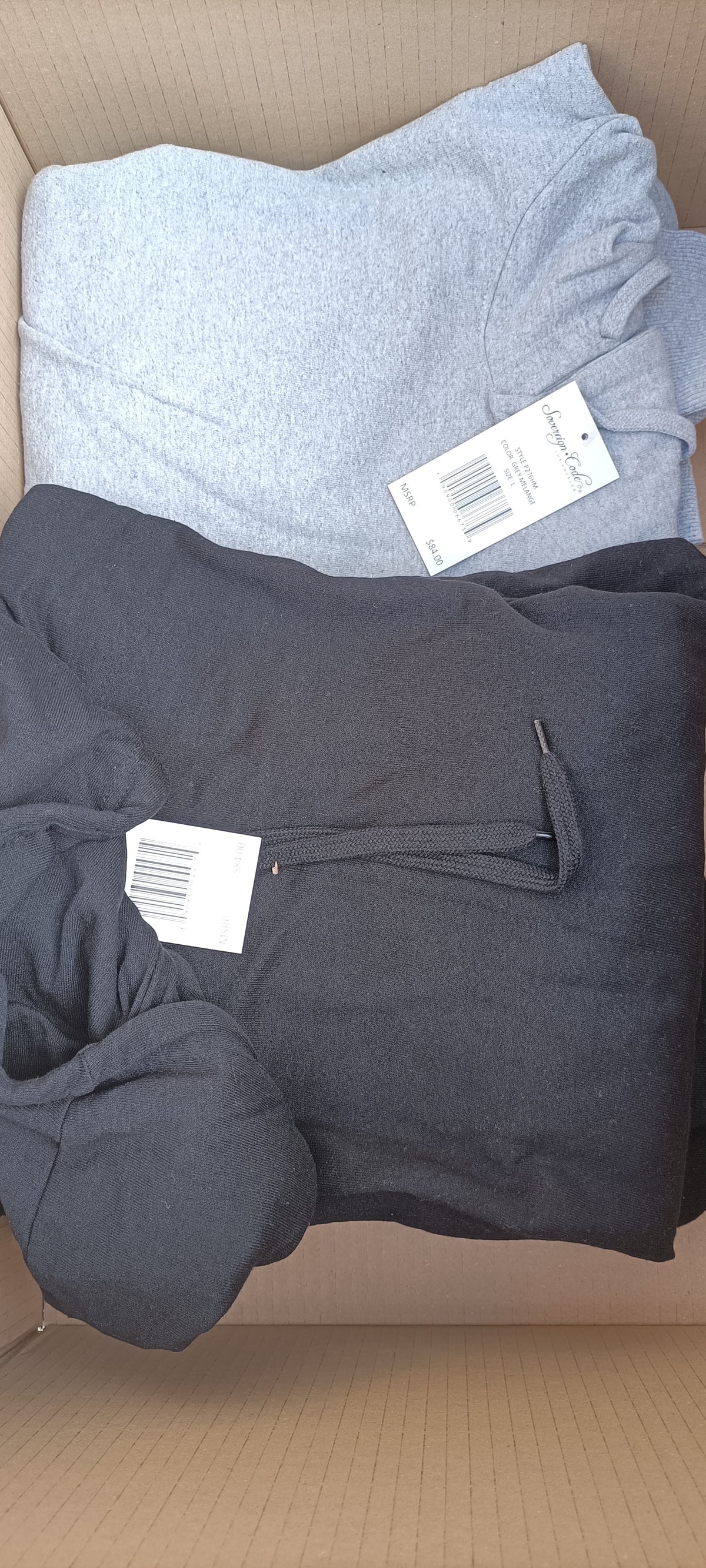 Lotto Stock Felpe con Cappuccio Brand Streetwear Internazionali - Scatola G33 (16 pz) - SPEDIZIONE GRATUITA