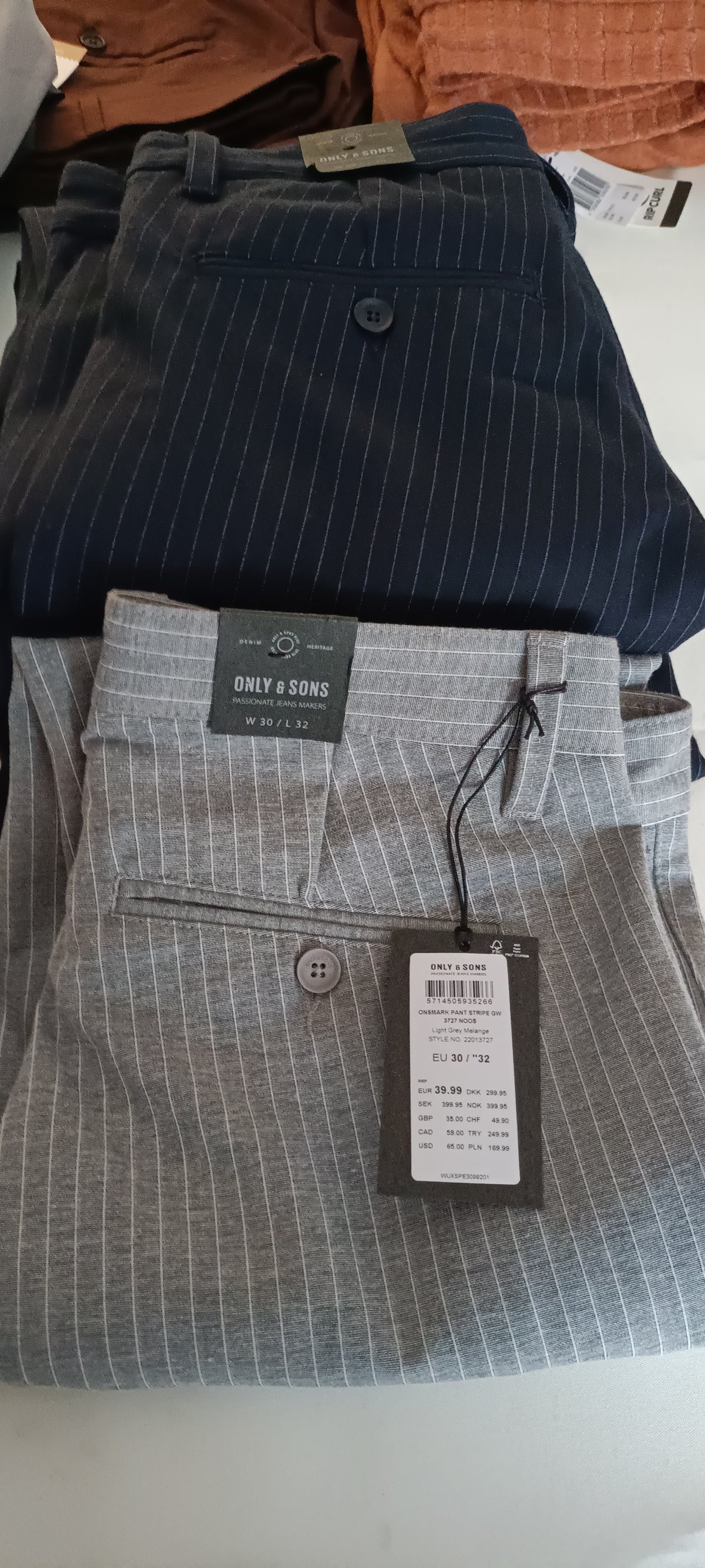 Lotto Stock Pantaloni Misti Uomo/Donna Brand Assortiti - Scatola G29 (44 pz) - SPEDIZIONE GRATUITA