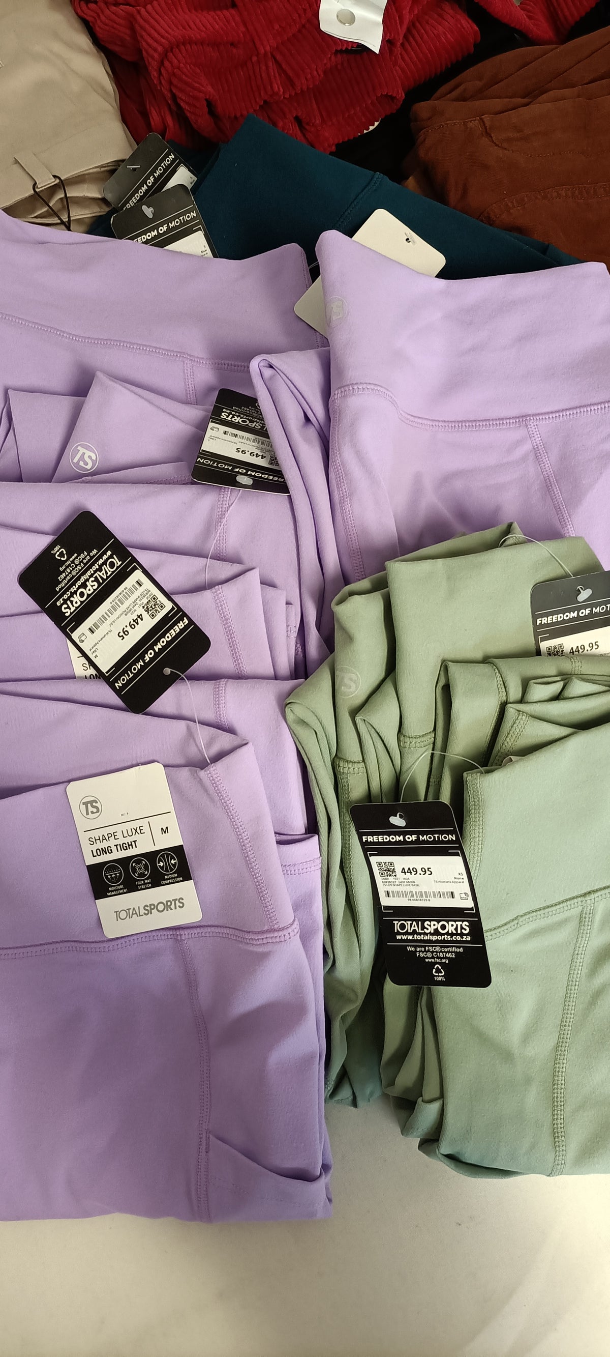 Lotto Stock Pantaloni e Leggings Misti Brand Assortiti - Scatola G40 (48 pz) - SPEDIZIONE GRATUITA