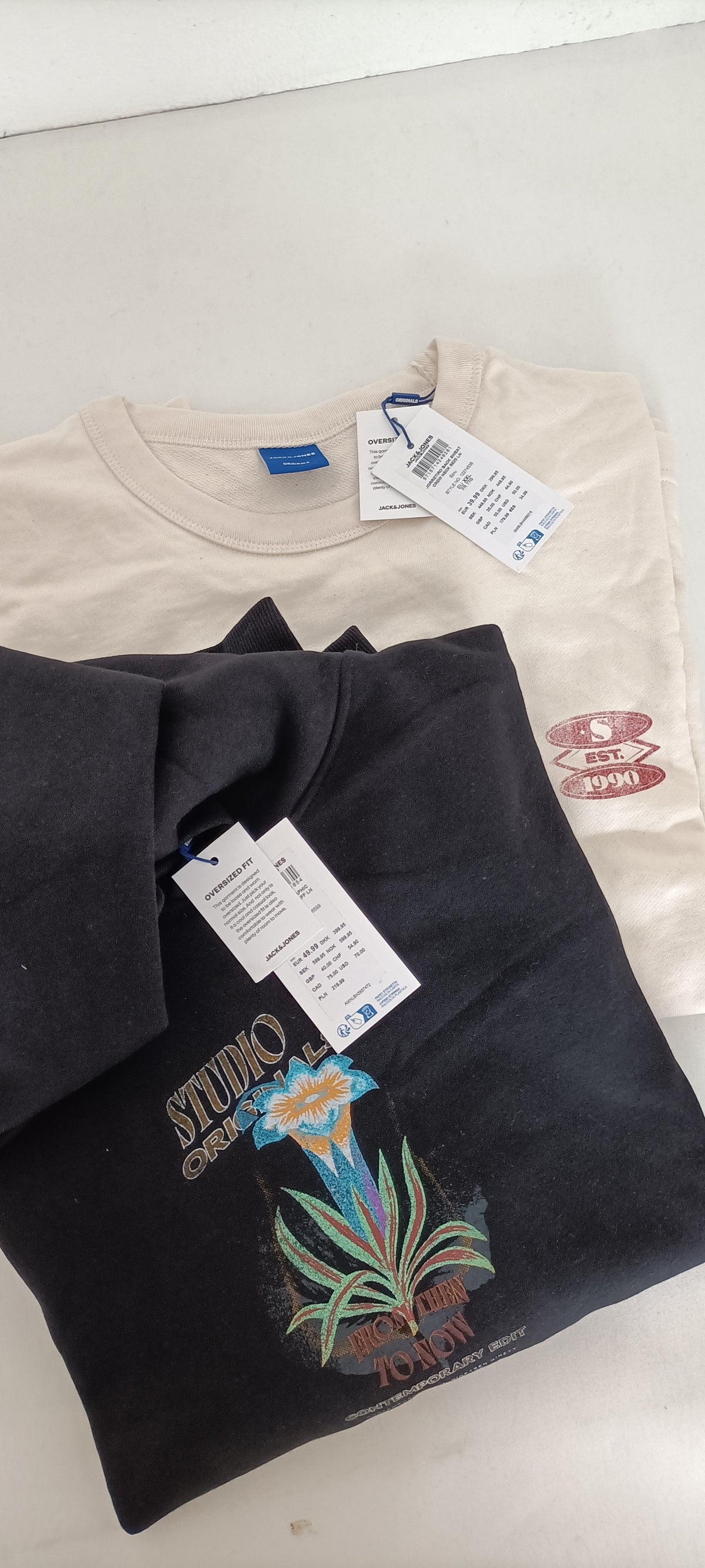 Lotto Stock Felpe Miste Uomo/Donna Brand Assortiti - Scatola G42 (21 pz) - SPEDIZIONE GRATUITA