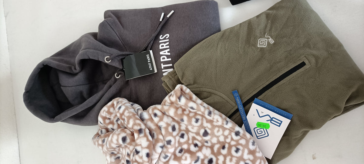 Lotto Stock Felpe Miste Uomo/Donna Brand Assortiti - Scatola G42 (21 pz) - SPEDIZIONE GRATUITA
