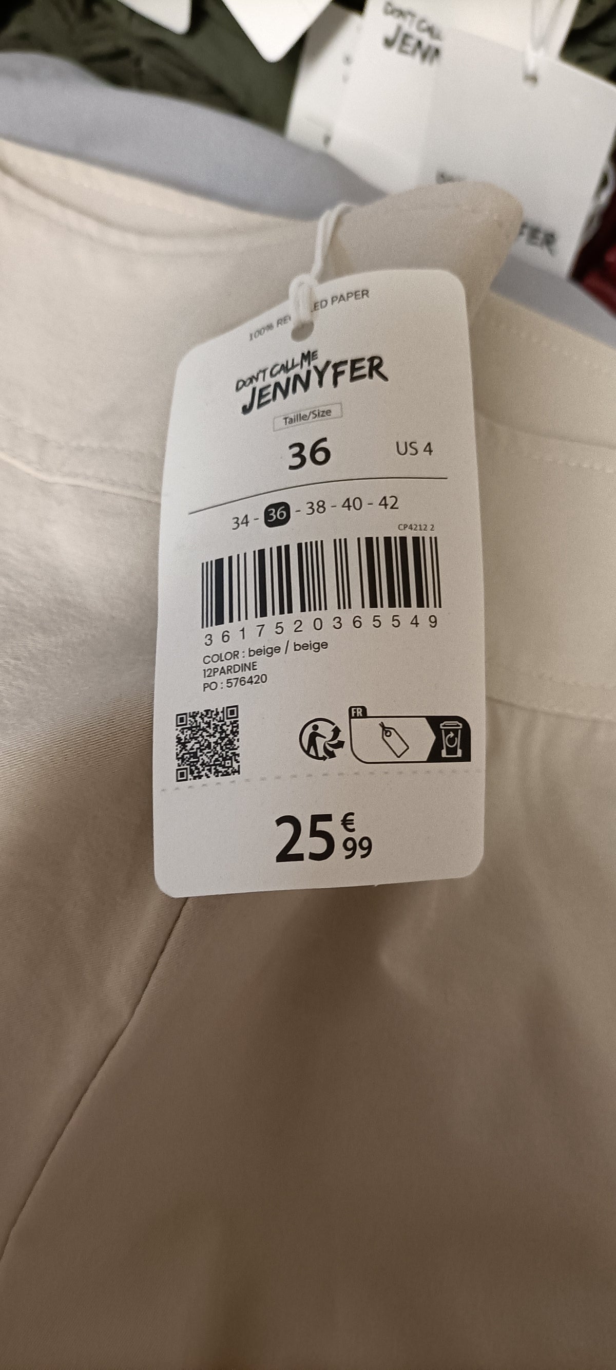 Lotto Stock Pantaloni, Jeans e Gonne Jennyfer - Scatola G43 (59 pz) - SPEDIZIONE GRATUITA