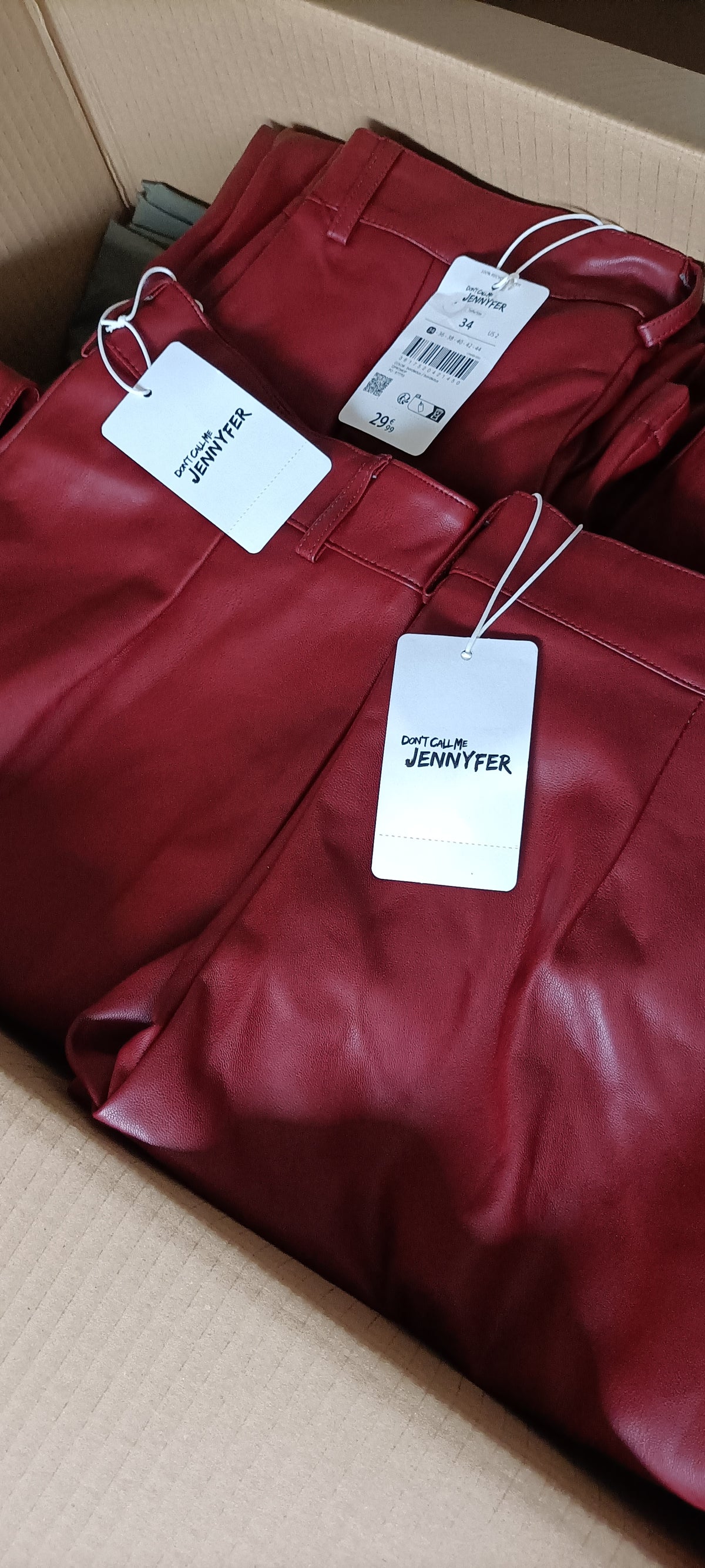 Lotto Stock Pantaloni, Jeans e Gonne Jennyfer - Scatola G44 (58 pz) - SPEDIZIONE GRATUITA
