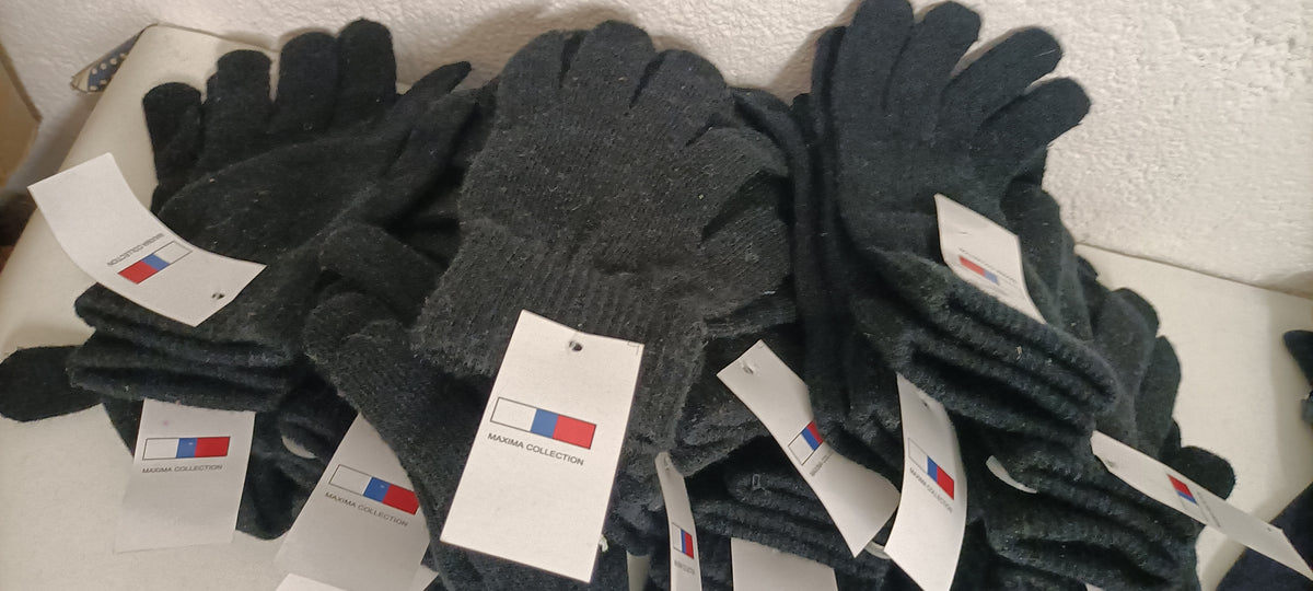 Lotto Stock G56 Guanti Invernali Misti Uomo Donna Bambino - 123 paia a 1,50pz